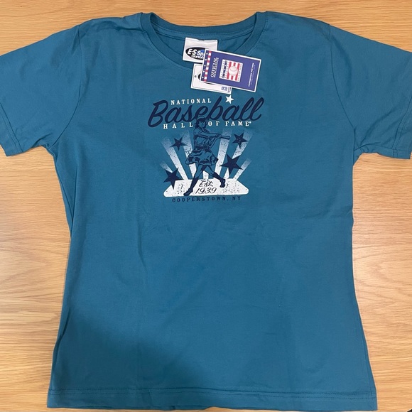 National Baseball Hall of Fame “Women of Baseball” 100% Cotton TShirt *NWT* Sz.M - Picture 4 of 6
